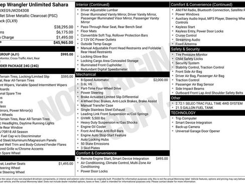 Used 2018 Jeep Wrangler Unlimited Sahara w/ Safety Group image 15