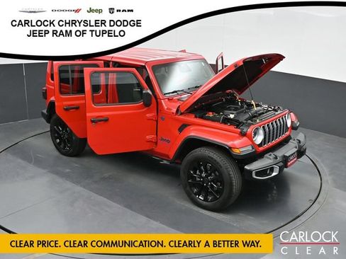 Used 2025 Jeep Wrangler Unlimited Sahara w/ Safety Group AWD/4WD image 48