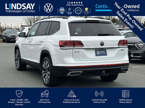 Certified 2022 Volkswagen Atlas SE w/ Panoramic Sunroof Package image 5