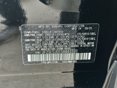 New 2025 Subaru Forester Sport image 34