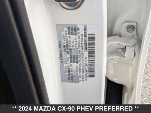 Certified 2024 MAZDA CX-90 Plug-In Hybrid w/ Preferred image 23