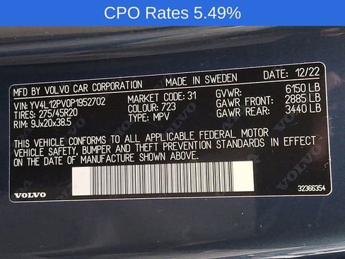 Certified 2023 Volvo XC90 B5 Core w/ Protection Package Premier AWD/4WD image 28