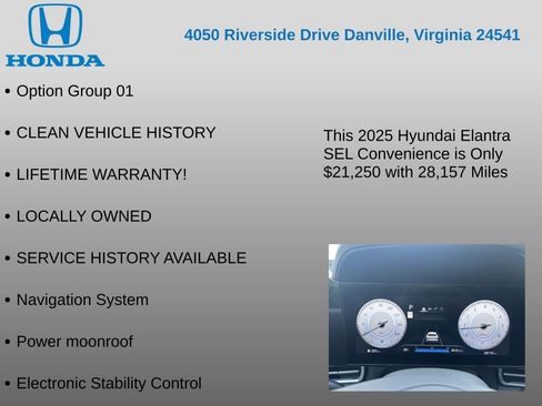 Used 2025 Hyundai Elantra SEL FWD image 7