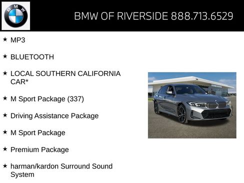 Certified 2023 BMW 330e w/ M Sport Package image 15