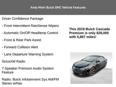 Used 2019 Buick Cascada Premium image 8