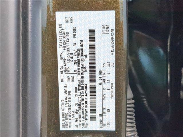 Certified 2026 Ford F150 Raptor AWD/4WD image 2