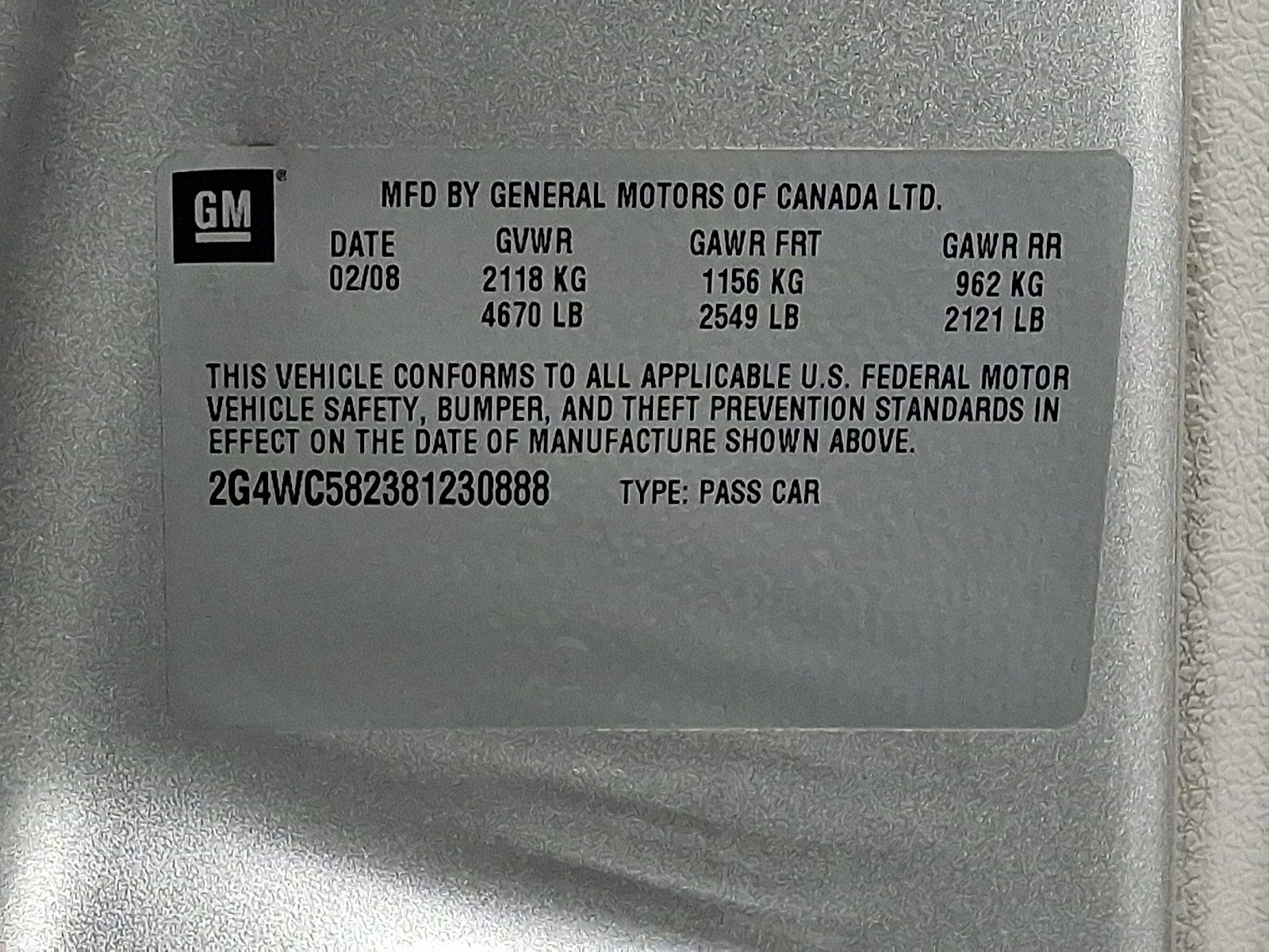 Used 2008 Buick LaCrosse CX FWD image 25