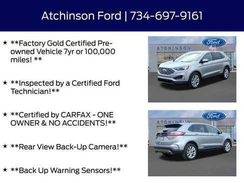 Certified 2024 Ford Edge Titanium AWD/4WD image 5