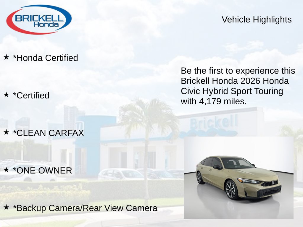 Certified 2026 Honda Civic Sport Touring image 9