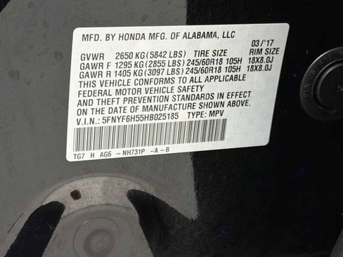 Used 2017 Honda Pilot EX-L image 11