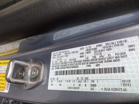 Used 2022 Ford Escape SE w/ Cold Weather Package image 24