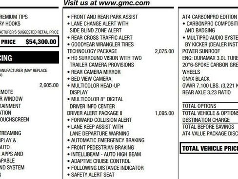 Used 2021 GMC Sierra 1500 AT4 w/ AT4 Value Package AWD/4WD image 2