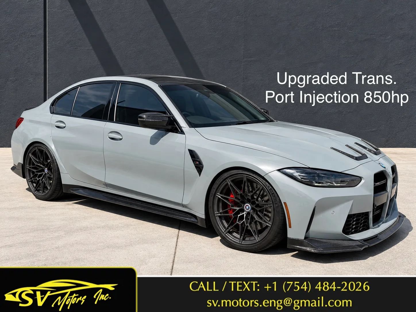 Used 2023 BMW M3 Competition w/ Executive Package AWD/4WD image 1