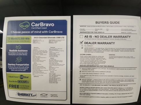 Used 2023 Chevrolet Silverado 1500 LTZ w/ LTZ Premium Package AWD/4WD image 31