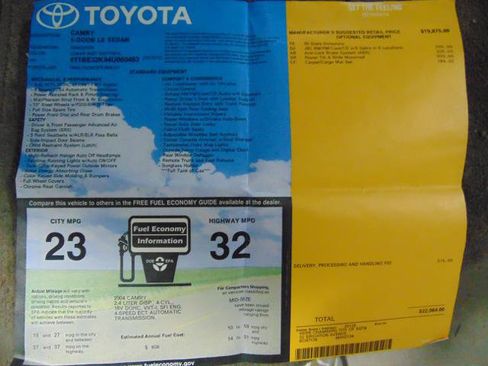 Used 2004 Toyota Camry LE FWD image 5