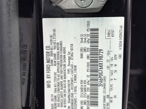 Used 2019 Ford Fusion S FWD image 27