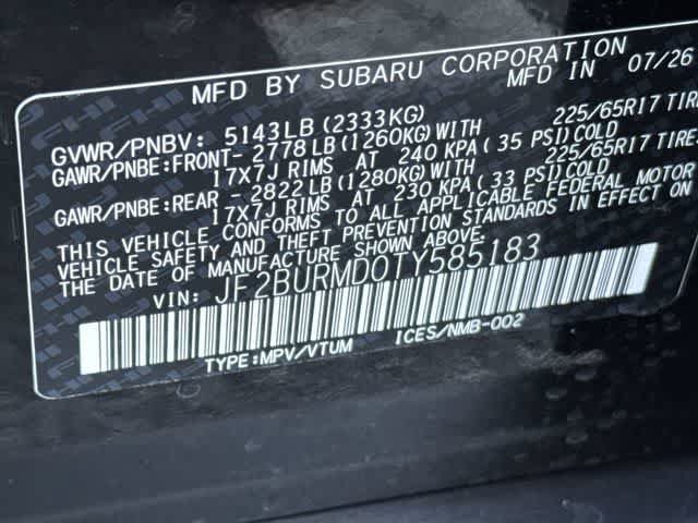 New 2026 Subaru Outback Wilderness AWD/4WD image 33