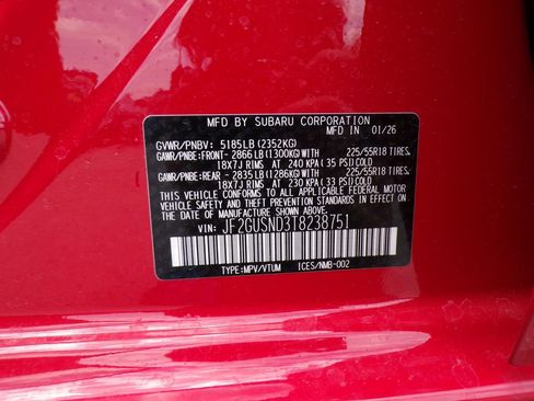 New 2026 Subaru Crosstrek 2.5i Limited w/ Crosstrek Mirror Package AWD/4WD image 31