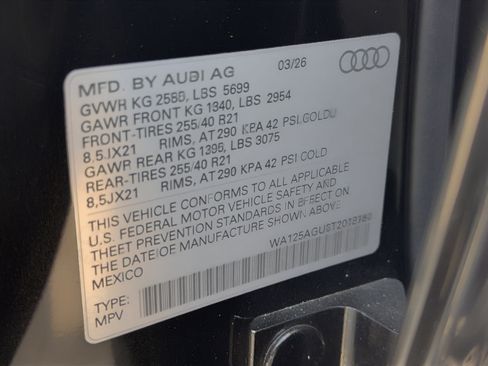 New 2026 Audi SQ5 Premium Plus AWD/4WD image 27
