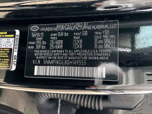Certified 2025 Hyundai Santa Fe SE FWD image 34