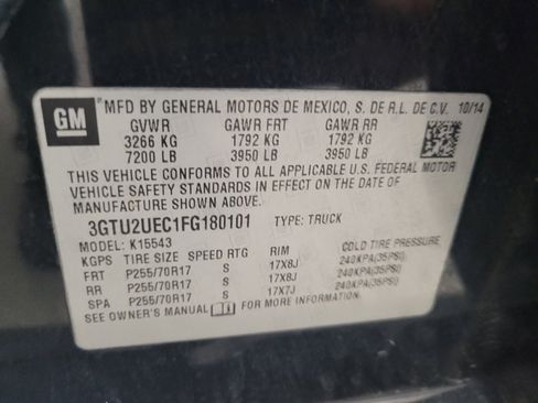 Used 2015 GMC Sierra 1500 SLE w/ SLE Value Package AWD/4WD image 33