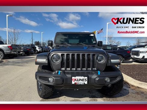 Used 2023 Jeep Wrangler Unlimited Rubicon 4xe w/ Cold Weather Group image 3
