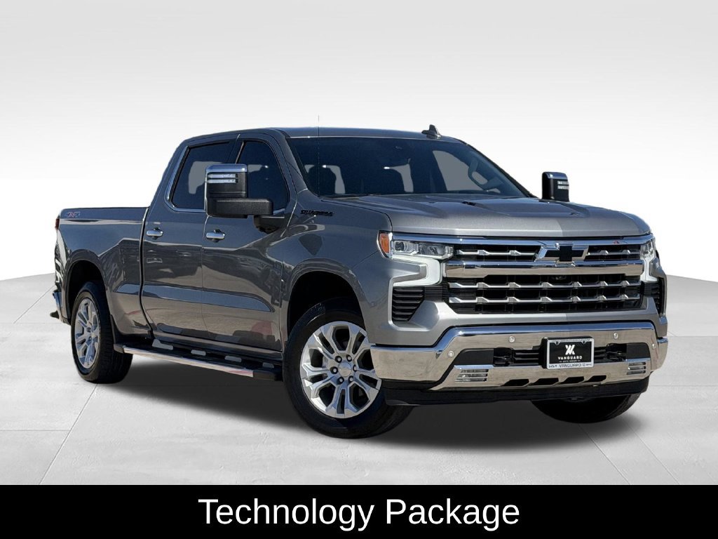 Used 2023 Chevrolet Silverado 1500 LTZ w/ Technology Package AWD/4WD image 2