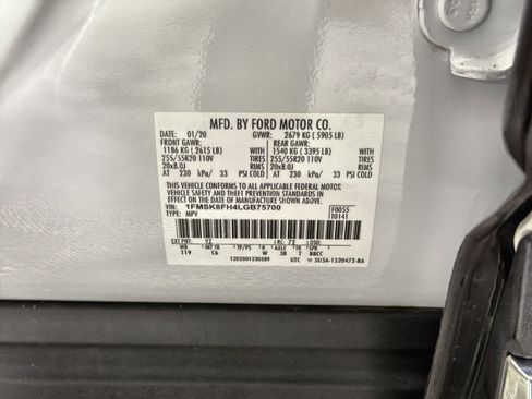 Used 2020 Ford Explorer Limited image 48