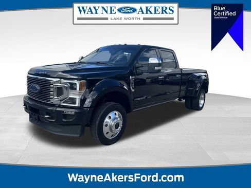 Certified 2021 Ford F450 Platinum w/ FX4 Off-Road Package image 1
