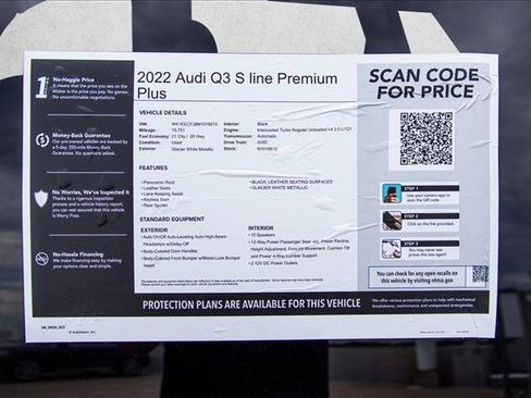 Used 2022 Audi Q3 2.0T Premium Plus w/ Premium Plus Package AWD/4WD image 29