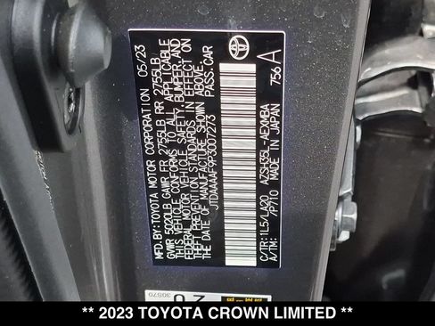 Used 2023 Toyota Crown AWD/4WD image 28