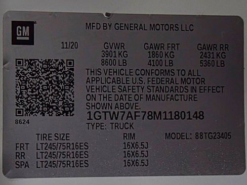 Used 2021 GMC Savana 2500 w/ Driver Convenience Package image 32