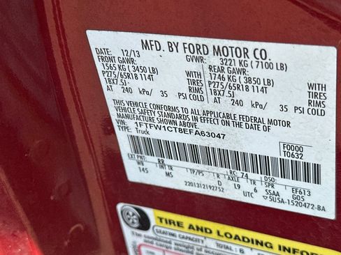Used 2014 Ford F150 XLT w/ XLT Chrome Package RWD image 26