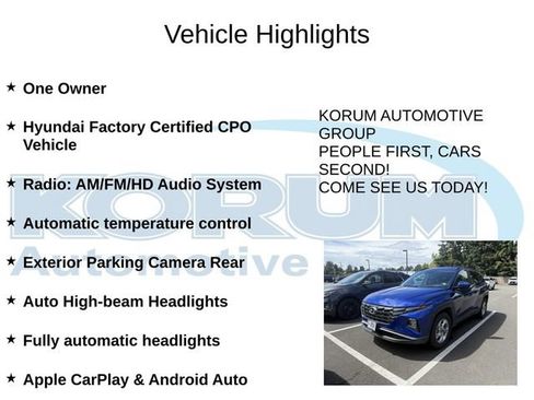 Certified 2024 Hyundai Tucson SEL AWD/4WD image 4