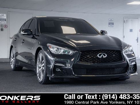 Used 2021 INFINITI Q50 Sensory w/ Cargo Package AWD/4WD image 4