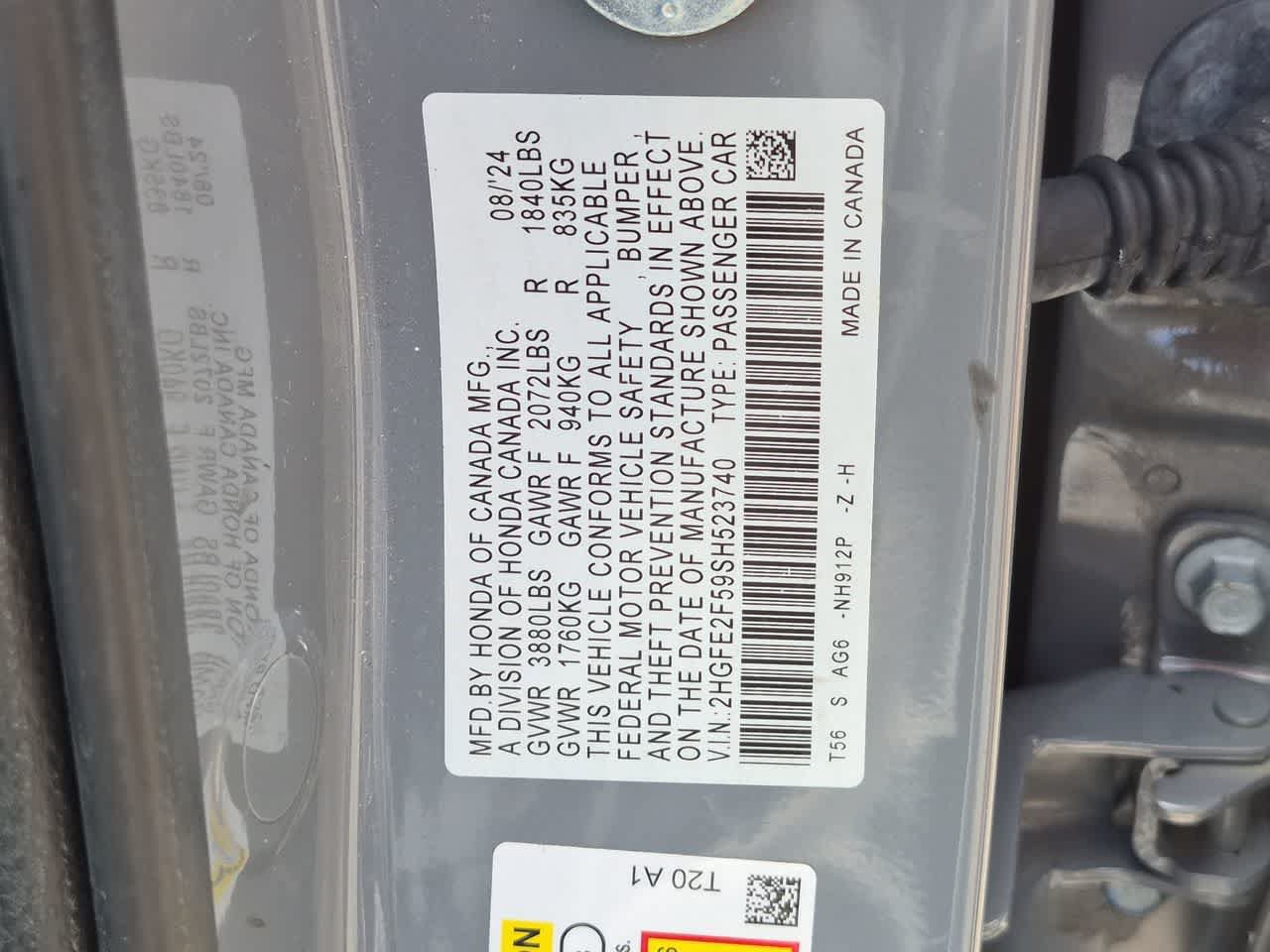 Used 2025 Honda Civic Sport image 32