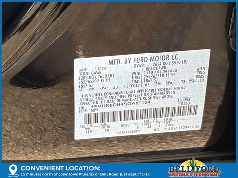 Used 2025 Ford Explorer Active image 35