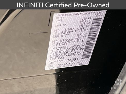 Used 2026 INFINITI QX60 Sport w/ Dark Cargo Package AWD/4WD image 32