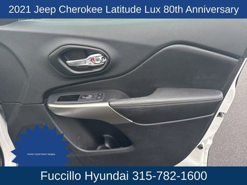 Used 2021 Jeep Cherokee Latitude Lux 80th Anniv w/ Quick Order Package 26U 80TH AWD/4WD image 14