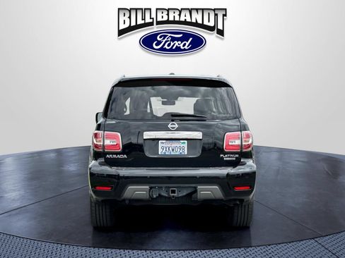 Used 2019 Nissan Armada Platinum w/ Captain's Chairs Package RWD image 4