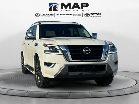 Used 2024 Nissan Armada Platinum w/ Captain's Chairs Package image 9