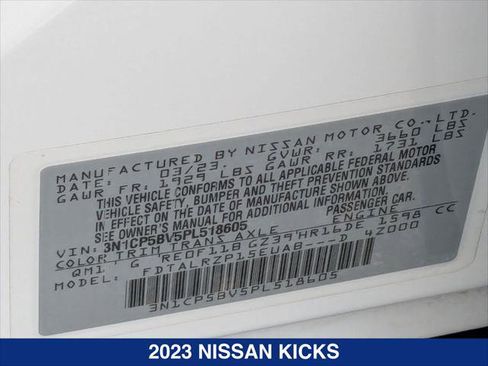 Used 2023 Nissan Kicks S FWD image 24