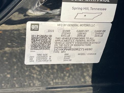 Used 2024 Cadillac XT6 Sport w/ Platinum Package image 29