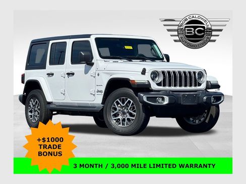 Used 2024 Jeep Wrangler Unlimited Sahara w/ Technology Group AWD/4WD image 1