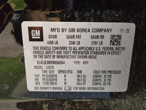 Used 2022 Buick Encore Preferred w/ Safety Package AWD/4WD image 33