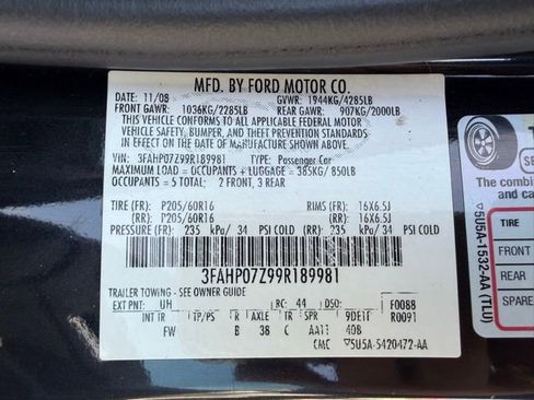 Used 2009 Ford Fusion SE image 37
