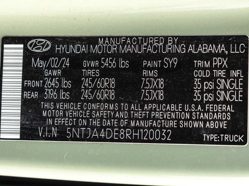 Used 2024 Hyundai Santa Cruz SE FWD image 37