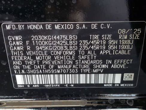 New 2025 Acura ADX A-Spec image 38