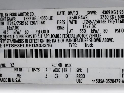 Used 2014 Ford E-350 and Econoline 350 Super Duty w/ Power Group image 57