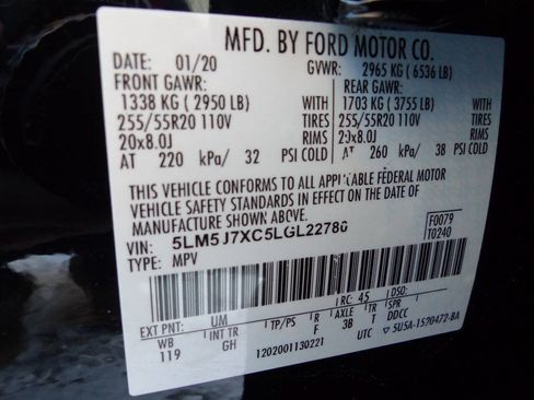 Used 2020 Lincoln Aviator Reserve w/ Equipment Group 201A AWD/4WD image 21
